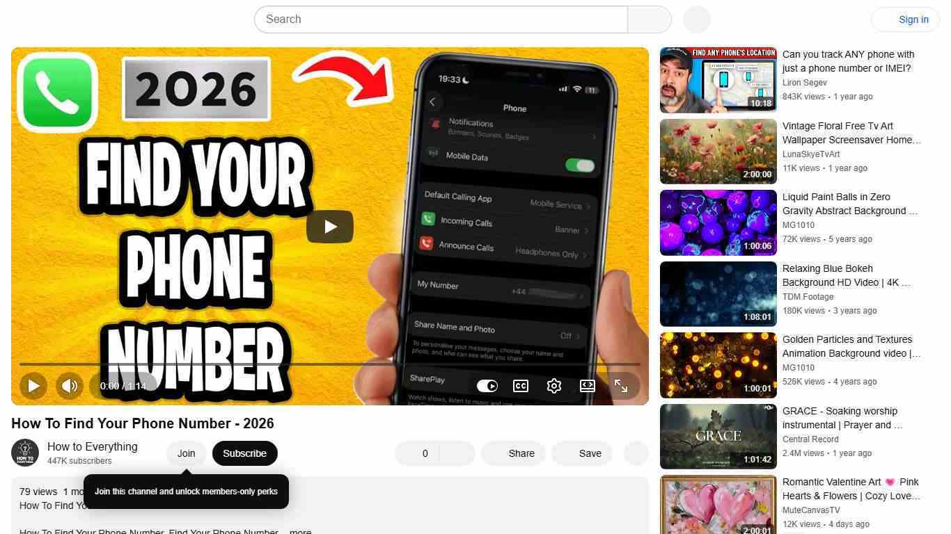 How To Find Your Phone Number - 2026 - YouTube
